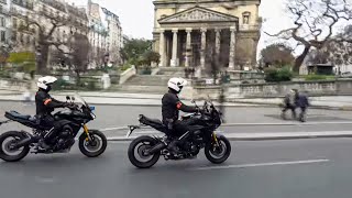 Motards de Paris  Course poursuite Escorte dUrgence Criminalité [upl. by Elconin452]