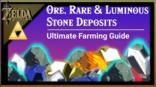 Easy Farming Locations for Ore Rare amp Luminous Deposit  Gems Part 1  ZBOTW [upl. by Kling]