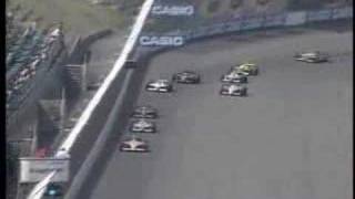 2003 IndyCar Series Race 3 quotMotegiquot START [upl. by Euqilegna]