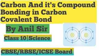 What Are Covalent BondChemical BondingClass 10Science [upl. by Melena]