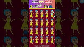 🎥 Inside Out Spot the Odd One Out Quiz 284 Find the Odd One Outquot insideout quiztime insideout2 [upl. by Mccormac]