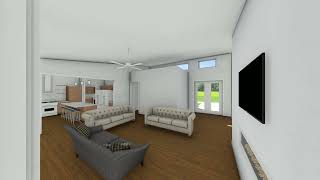 Falletta Residence PhotoREAL Vid1 Exterior amp Interior [upl. by Motch]