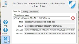 File Checksum Utility 20 [upl. by Erdeid]