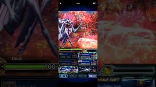 FFBE World of Visions Xenogears Deus Team fuego 248 b rank1 [upl. by Nottarts]