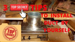 How to detailed step by step proper way to install HVAC duct training [upl. by Anatole]