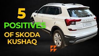 5 Positives of Skoda Kushaq  Best Car in Segment kushaq [upl. by Barthel]