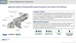 Regal Rexnord RRX Q3 2024 Earnings Presentation [upl. by Assiran]