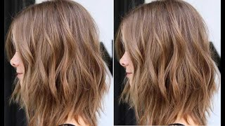 Classic Concave Layers Haircut Tutoral  Layered Bob Haircut step by step [upl. by Anoif]