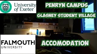 Exeter  Falmouth University Penryn Campus Glasney Accomodation  Room Tour [upl. by Rakabuba]