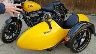 Watsonian Prescott Sidecar walkaround [upl. by Pip50]