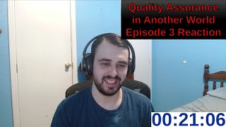 Quality Assurance in Another World Episode 3 Reaction [upl. by Kamal268]