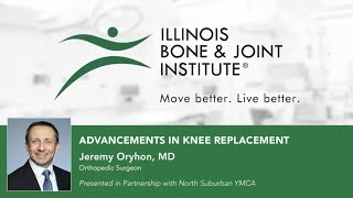 Advancements in Knee Replacement with IBJIs Jeremy Oryhon MD [upl. by Anoerb]