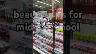 Target beauty items for middle schoolers target beauty makeup beautyhaul makeuphaul shopping [upl. by Hcnarb]