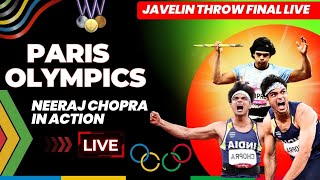 🔴Medal Match Paris Olympics 2024 live  Neeraj Chopra live  Neeraj Chopra Javelin Throw Final LIVE [upl. by Etnoed]