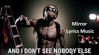 Mirror  Lil Wayne  ft Bruno Mars Official Music Lyrics Video [upl. by Kyte734]