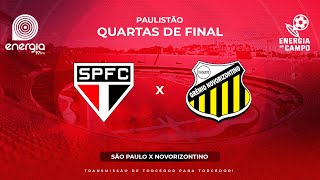 SÃO PAULO X NOVORIZONTINO  17032024  QUARTAS DE FINAL PAULISTÃO  AO VIVO [upl. by Iblehs]