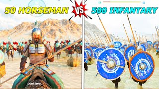 Mount And Blade Bannerlord 2 In Hindi Battle Of 50 khuzait Horseman Vs 500 Sturgians  Bannerlord 2 [upl. by Menashem]