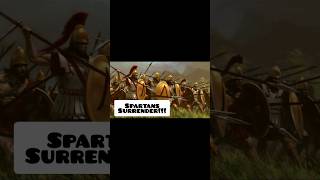 Spartans Quit ⚔️ history education spartan war 300 youtubeshorts [upl. by Collayer]