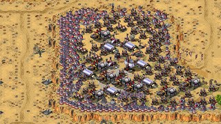 Red Alert 2  Extra hard AI  7 vs 1  In the pipe Map  France vs 7 libya [upl. by Arraeit748]