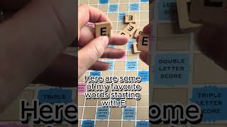 Most common letter in Scrabble Words that start with E [upl. by Anthea]