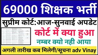 69000 शिक्षक भर्ती सुनवाई समाप्त अगली तारीख कब69000 latest news today। 69000 supreme court । 69000 [upl. by Angell480]