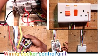 WIRING COOKER CONTROL UNIT [upl. by Enaitsirhc131]