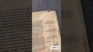 Decretum Gratiani MS Fragment 1180 CE [upl. by Barimah]