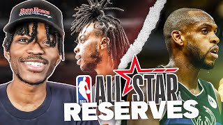 2022 NBA All Star Reserves Reaction KHRIS MIDDLETON [upl. by Tiersten]