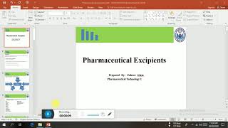 Excipients used in Pharmaceutical preparation [upl. by Nakhsa]