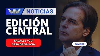 EdCentral 1511 Lacalle Pou analizó posible veto a proyecto para extrabajadores de Casa de Galicia [upl. by Gilroy]