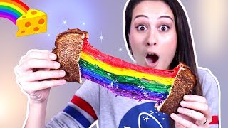 REGENBOOG TOSTI DIY  Lets try [upl. by Eednar395]