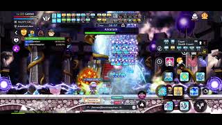 Maplestory M  Ark trio ILM Hardmode [upl. by Ahseined]