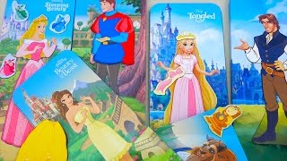 Disney Princesses Magnet Dress Up Dolls Game  Rapunzel Cinderella  Toys and Dolls Fun for Kids [upl. by Angelina199]