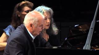 Argerich amp Barenboim Piano Duos [upl. by Aldric]