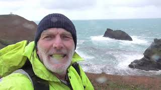 storm Ciaran 021123 Boscatle Trebarwith Strand Polzeath beach [upl. by Atekihc793]