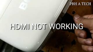 Banq W2000 Projector repair HDMI not working repairhow to repair HDMI not detecting [upl. by Andros13]