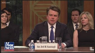 SNL premeires with Matt Damon as Brett Kavanaugh [upl. by Caresse]