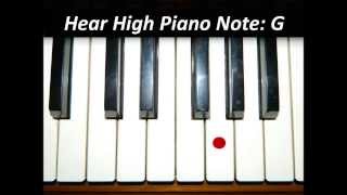 Hear Piano Note  High G [upl. by Naehs]