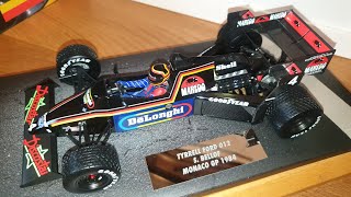 118 Stefan Bellof 1984 Monaco GP  Tyrrell 012  Minichamps Resin  F1 Diecast Review [upl. by Agostino]