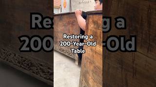 Restoring a 200 year old table from the Qianlong e [upl. by Gawain548]