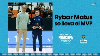 RYBAR MATUS se lleva el MVP  Fase Previa Minicopa Endesa 2022 [upl. by Pizor]