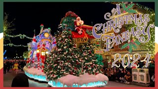 A Christmas Fantasy Parade  Disneyland 2024 [upl. by Fosdick]