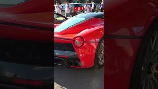 Ferrari LaFerrari ROARING V12 engine in Gstaad [upl. by Clementas]