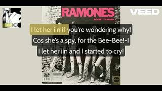 Ramones  Ramona karaoke [upl. by Longmire]