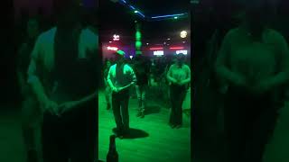 Steve Earle Copperhead Road line dance at Club Rodeo [upl. by Anivad599]