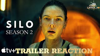 SILO SEASON 2 TRAILER REACTION [upl. by Hanleigh525]