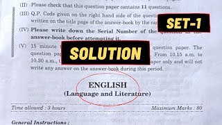 Class 10 English Answer Key Cbse  Class 10th English Paper Solution 2024 [upl. by Goulette]