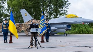 Finally NATOs F16 Fighter Jet Arrive in Ukraine [upl. by Ellehcit298]