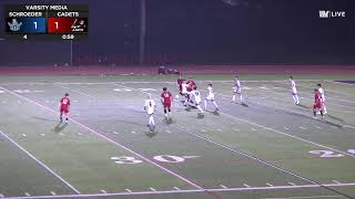 SPORTSCAST  Hilton vs Schroeder  Boys Soccer [upl. by Raseta]