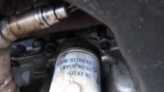 Loose Oil Filter Damages Engine [upl. by Mccullough2]